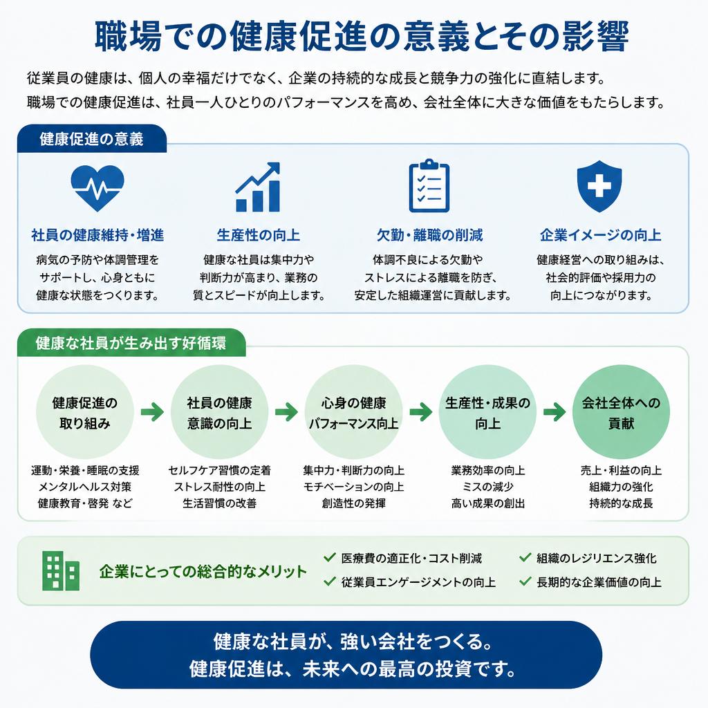 健康促進の重要性