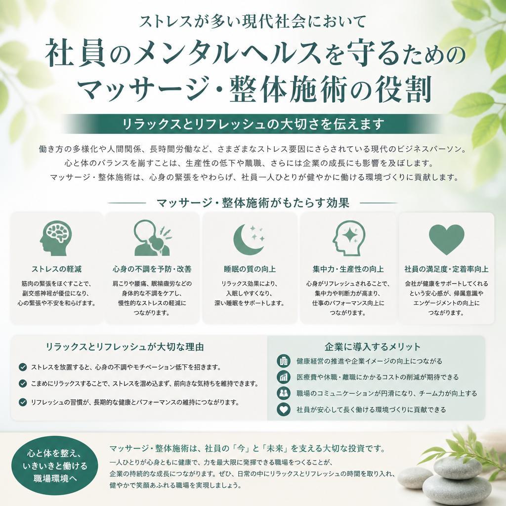 ストレス管理の重要性