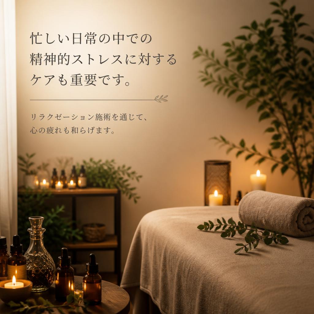 精神的ストレスへのアプローチ