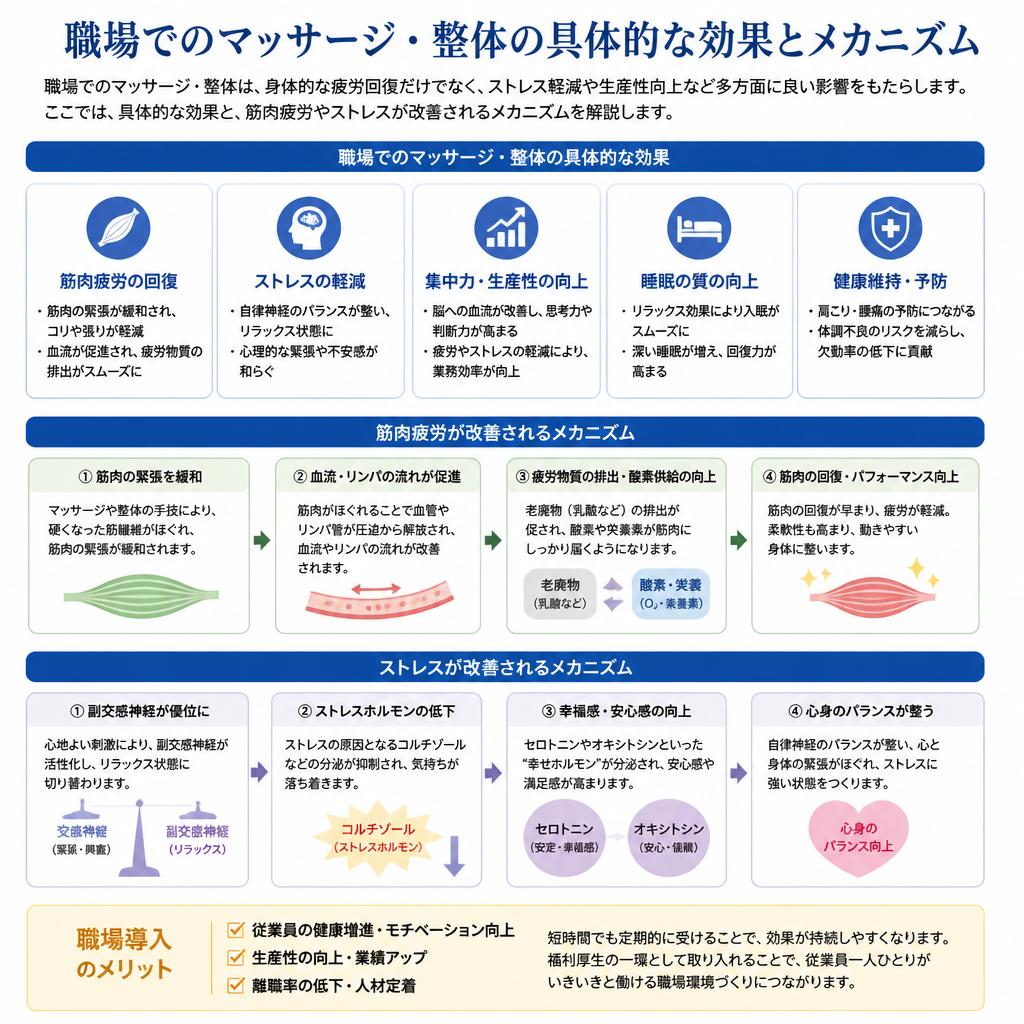 マッサージ・整体の効果