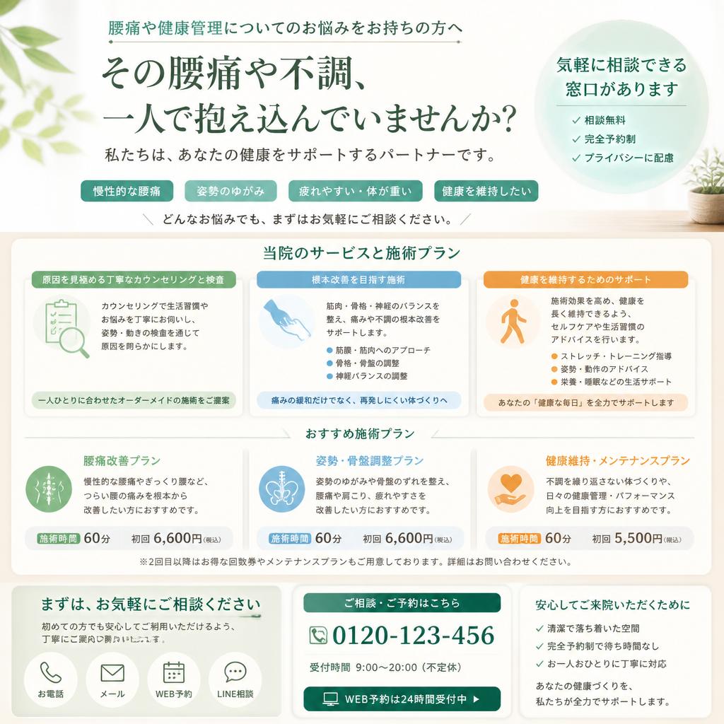 お問合せ・無料相談のご案内